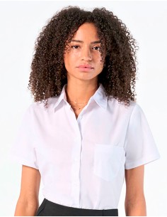 S-16070-Popeline-Blouse Escape Short Sleeve 2